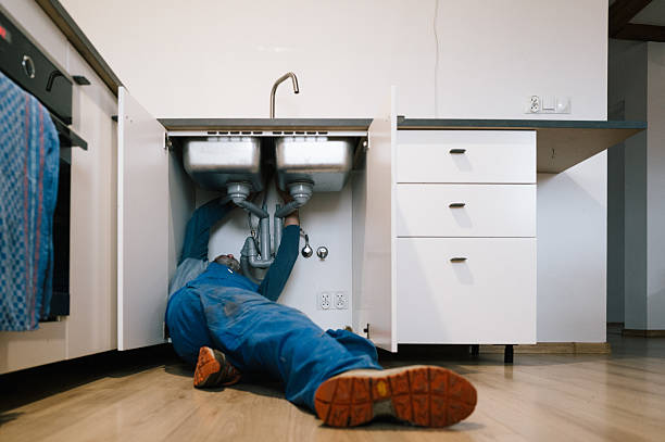 Professional Plumbing technician working in Mill Village, PA